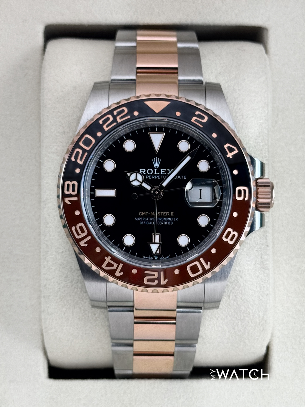 2025 Rolex GMT-Master II "Rootbeer" 40mm 126711CHNR Two-Tone