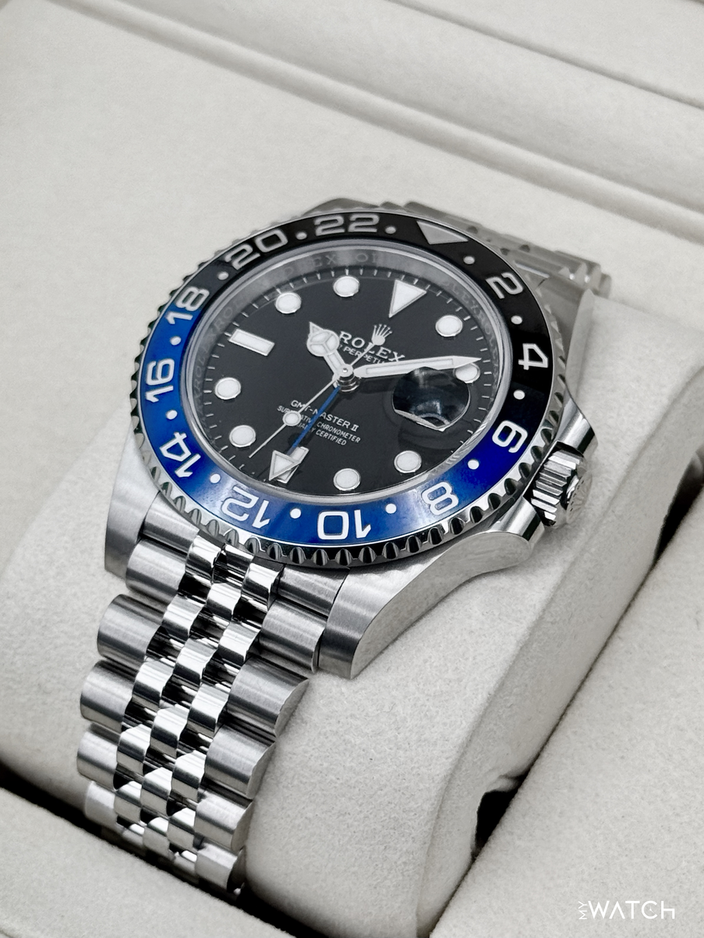 NEW 2025 Rolex GMT-Master II "Batgirl" 40mm 126710BLNR Jubilee