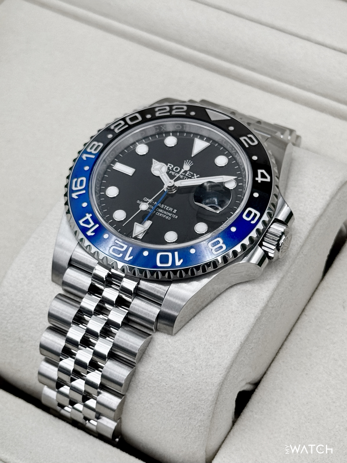 NEW 2025 Rolex GMT-Master II "Batgirl" 40mm 126710BLNR Jubilee