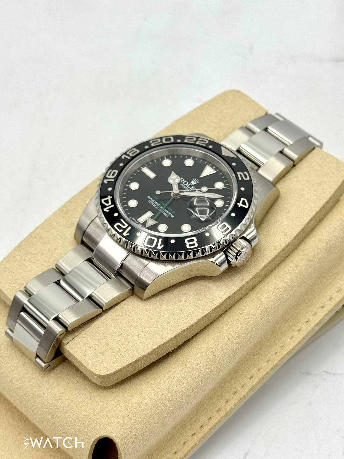 2024 CPO Rolex GMT-Master II 40mm 116710LN Black Dial