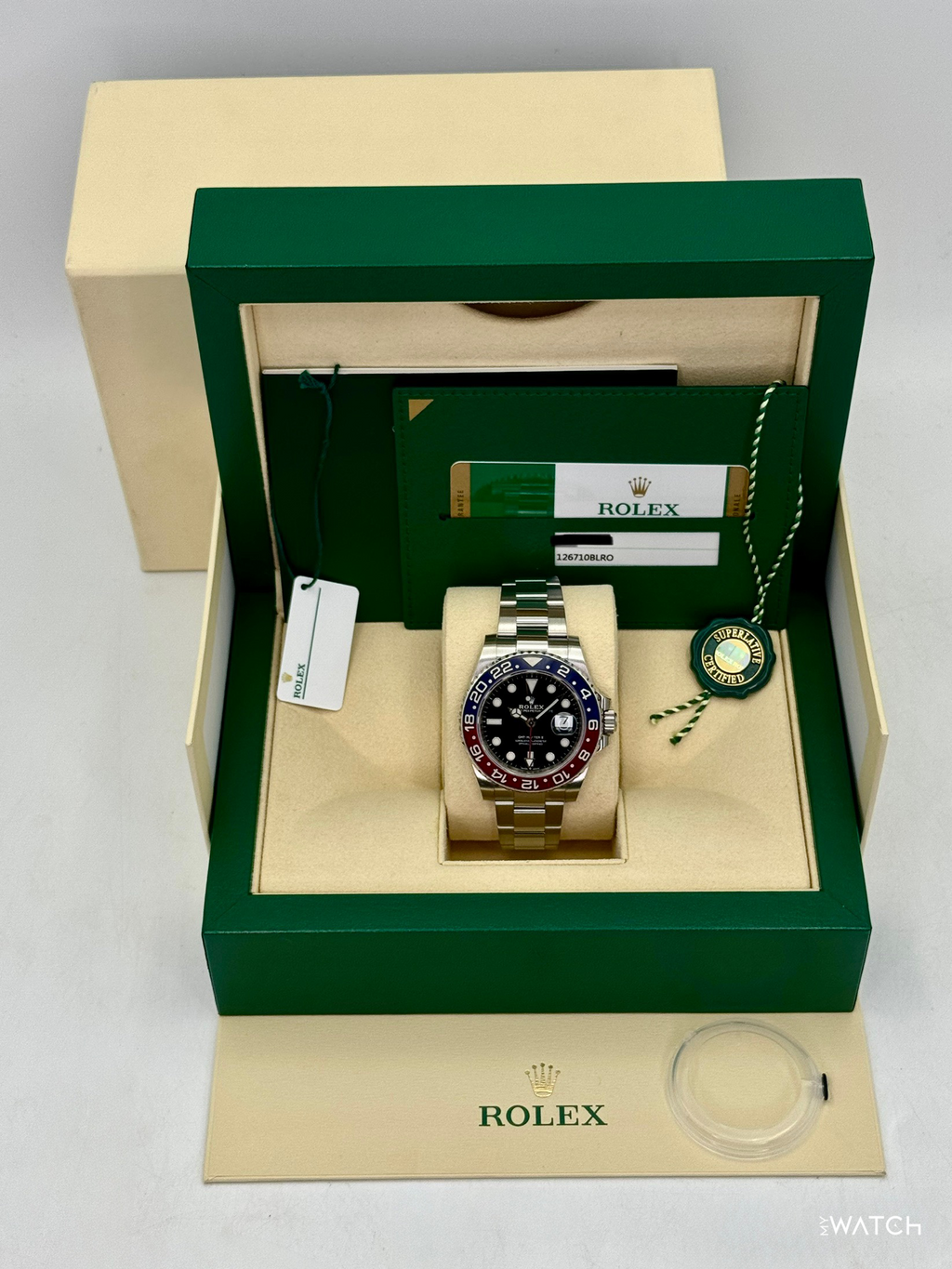 2019 Rolex GMT-Master II "Pepsi" 40mm 126710BLRO Oyster