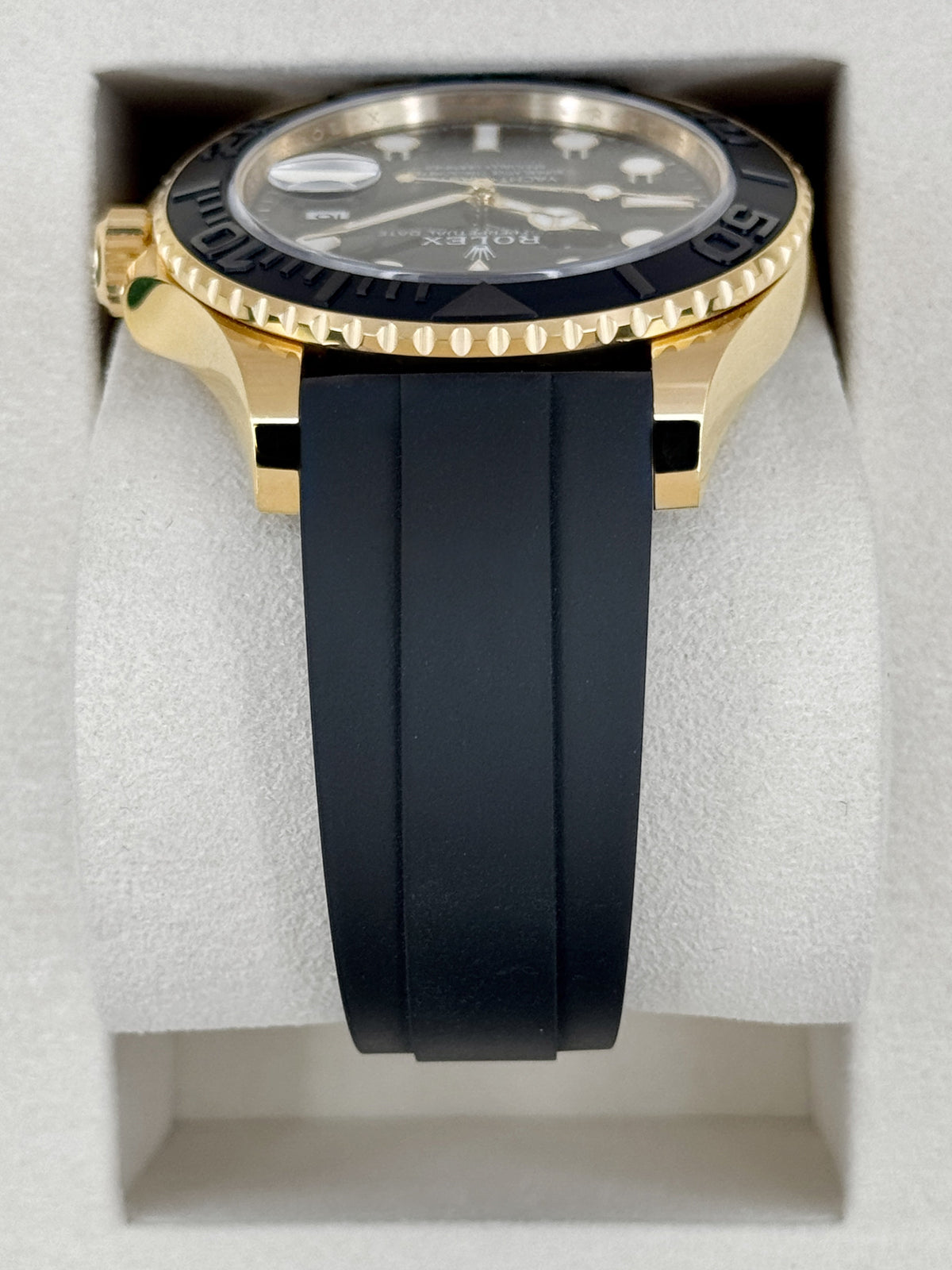NEW 2026 Rolex Yacht-Master 42mm 226658 Gold Oysterflex Black Dial