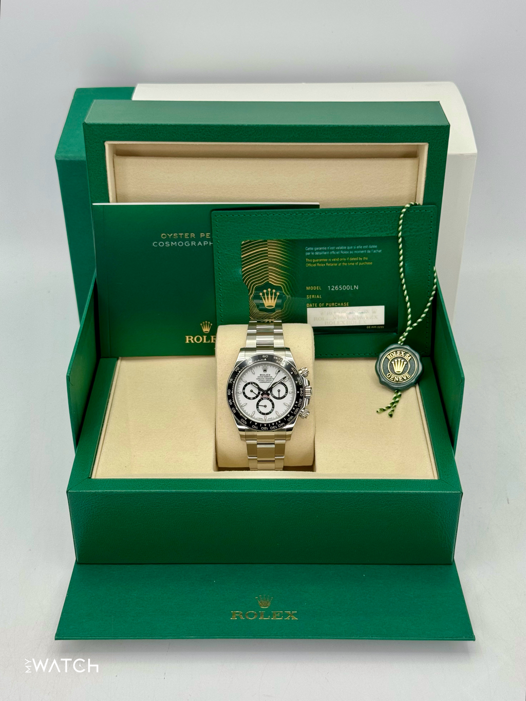 2025 Rolex Daytona 40mm 126500LN Stainless Steel Panda Dial