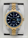 NEW 2026 Rolex Sky-Dweller 42mm 336933 Two-Tone Jubilee Black Dial