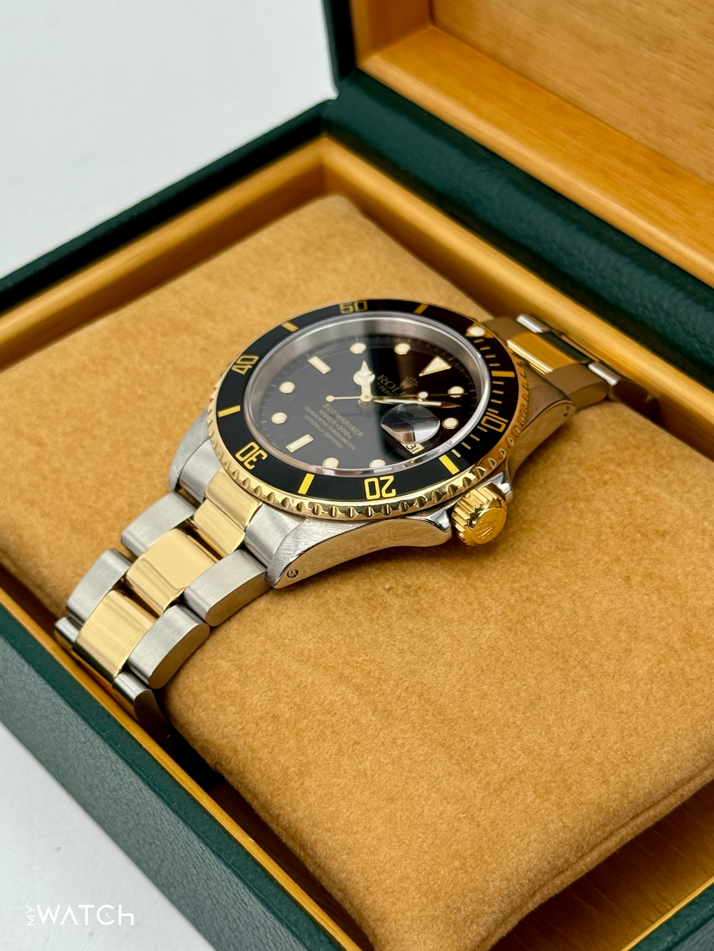 1991 Rolex Submariner 40mm 16613LN Two-Tone Black Dial