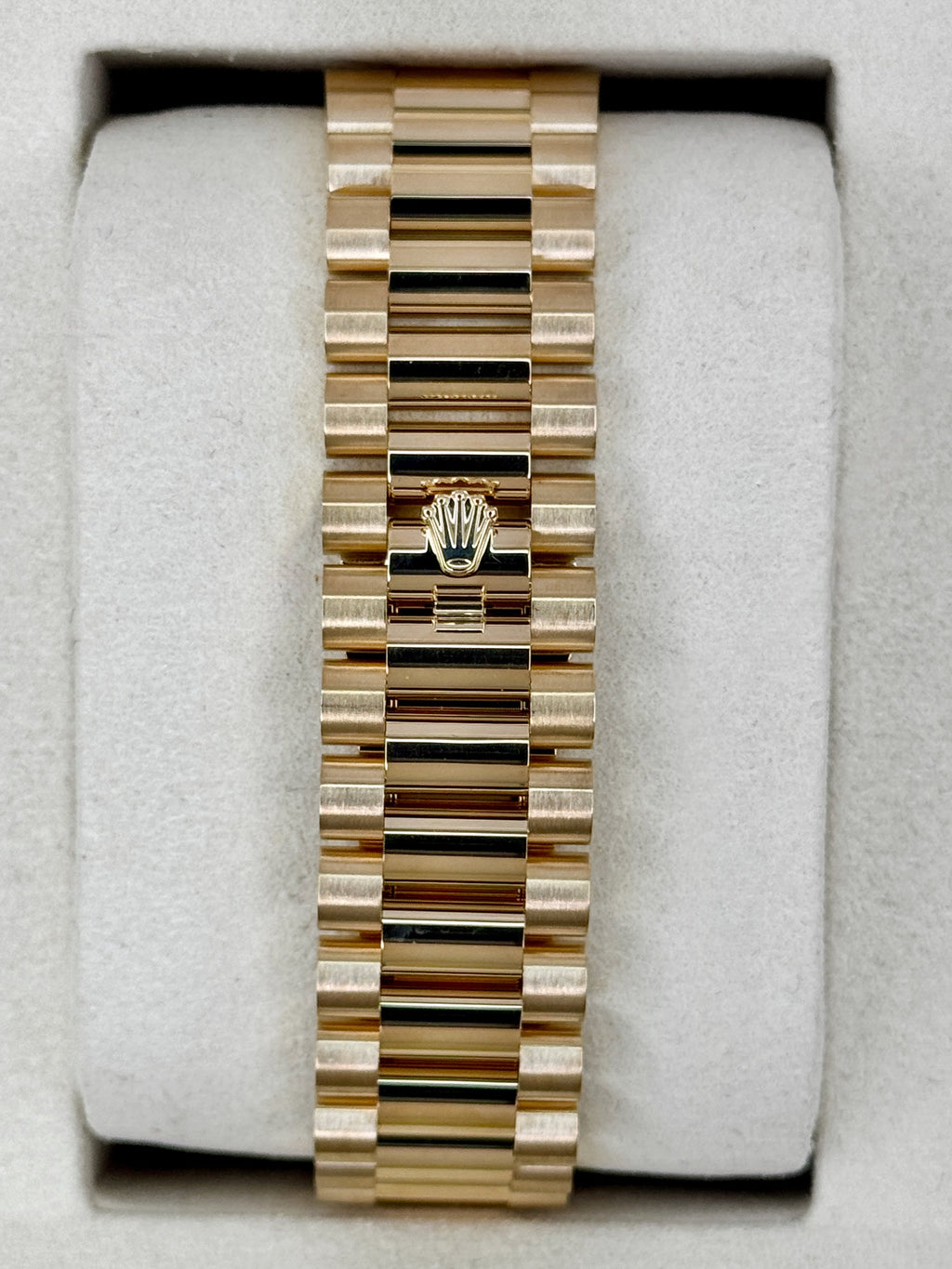 NEW 2026 Rolex Day-Date 40mm 228348RBR Presidential Green Roman Numeral Dial