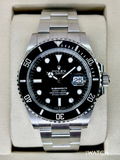 2025 Rolex Submariner 41mm 126610LN Stainless Steel Black Dial