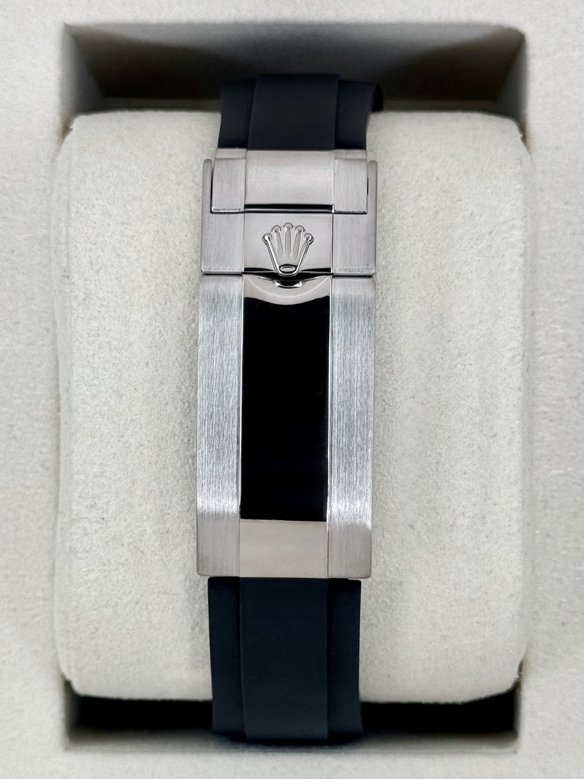 2025 Rolex Daytona 40mm 126519LN White Gold Oysterflex Black Dial