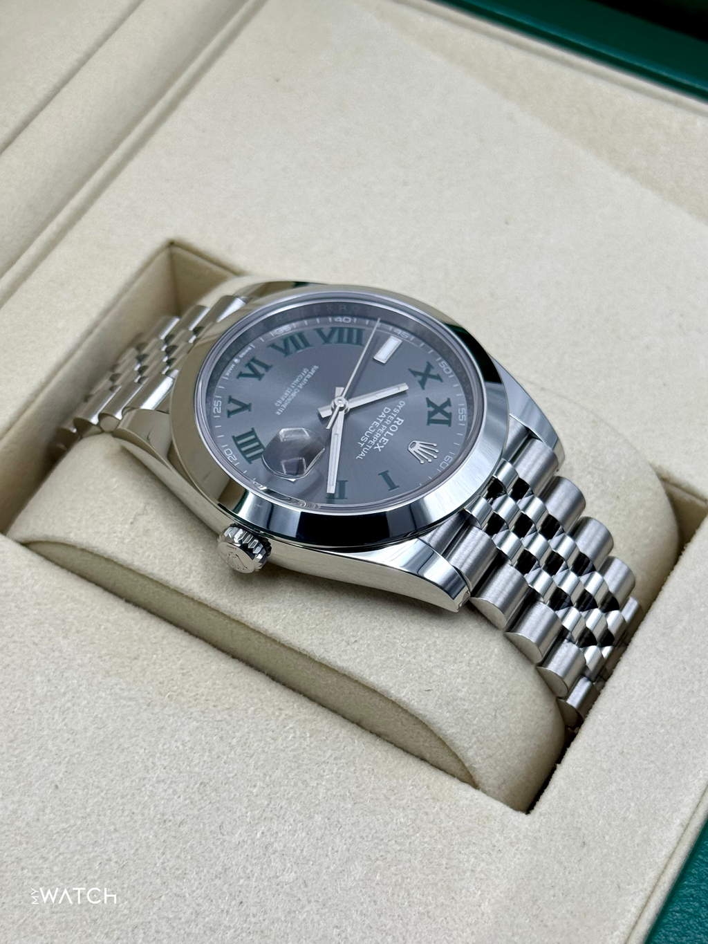 NEW 2026 Rolex Datejust 41mm 126300 Jubilee Wimbledon Dial