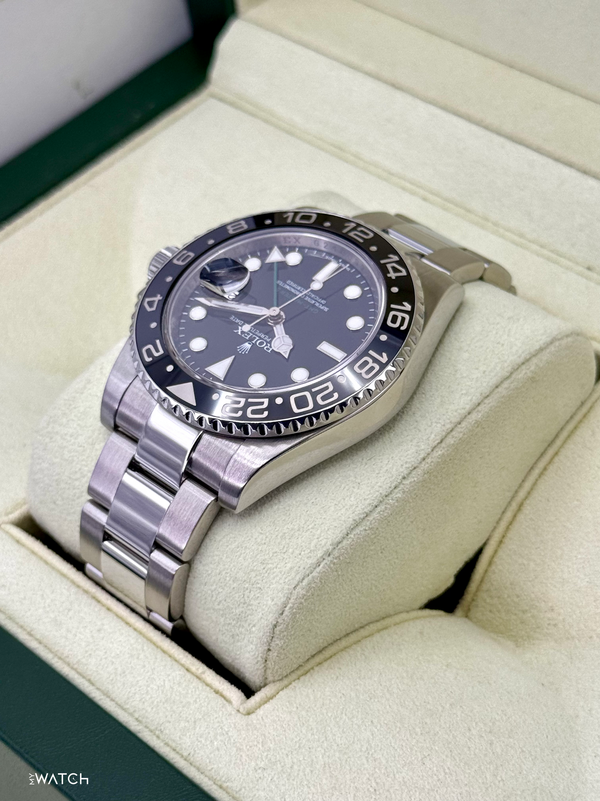 2011 Rolex GMT-Master II 40mm 116710LN Stainless Steel Black Dial