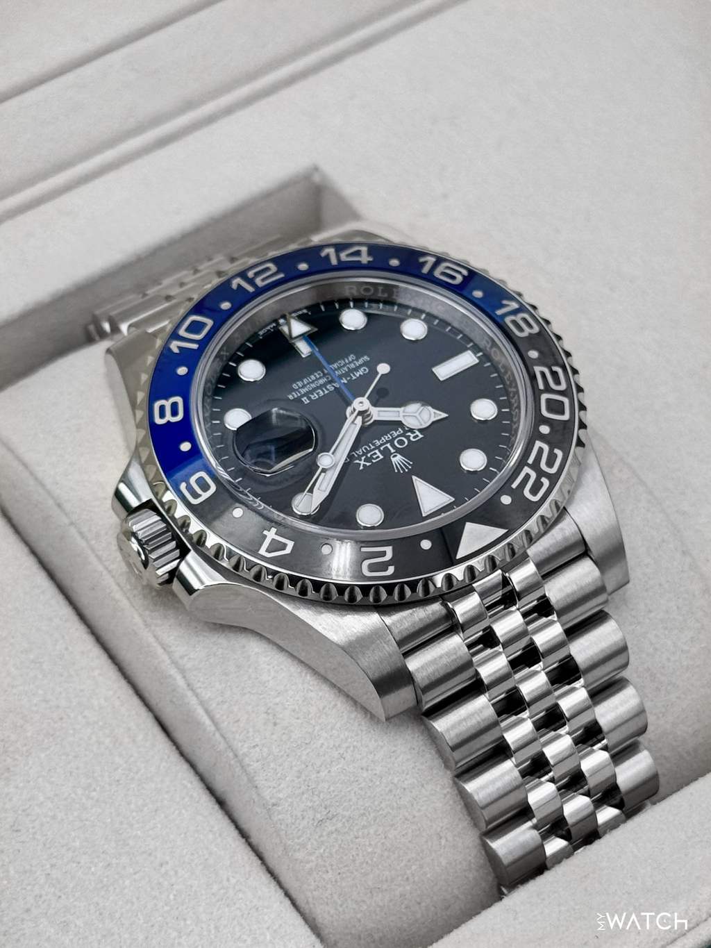 2025 Rolex GMT-Master II "Batgirl" 40mm 126710BLNR Jubilee