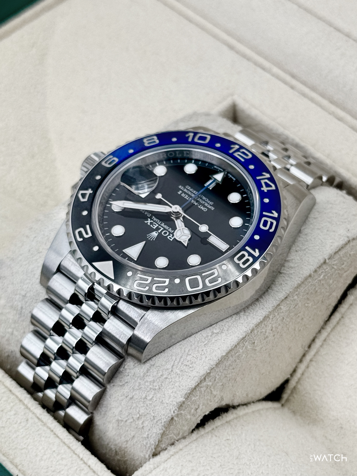 2024 Rolex GMT-Master II "Batgirl" 40mm 126710BLNR Jubilee