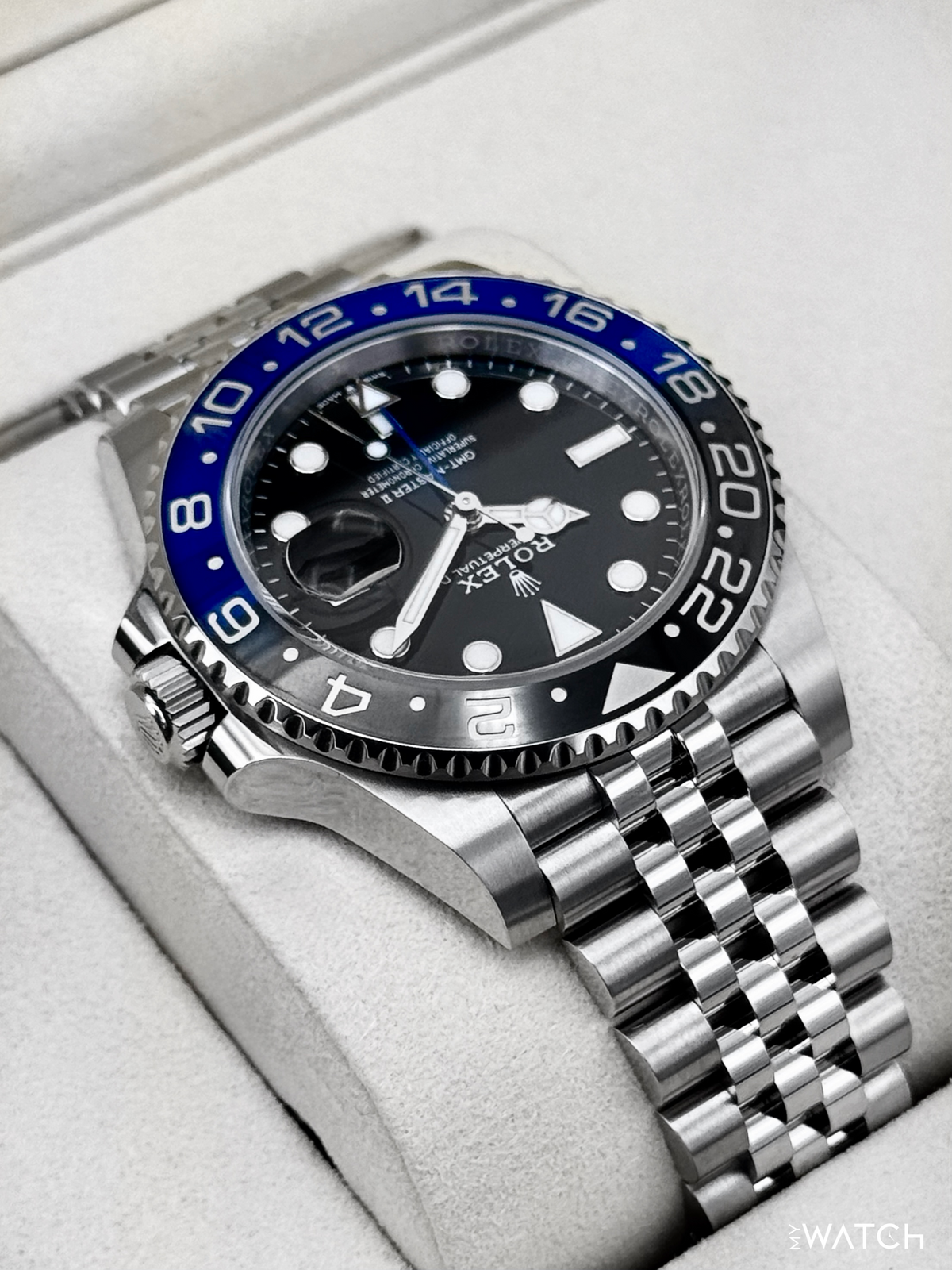 NEW 2026 Rolex GMT-Master II Batgirl 40mm 126710BLNR Jubilee