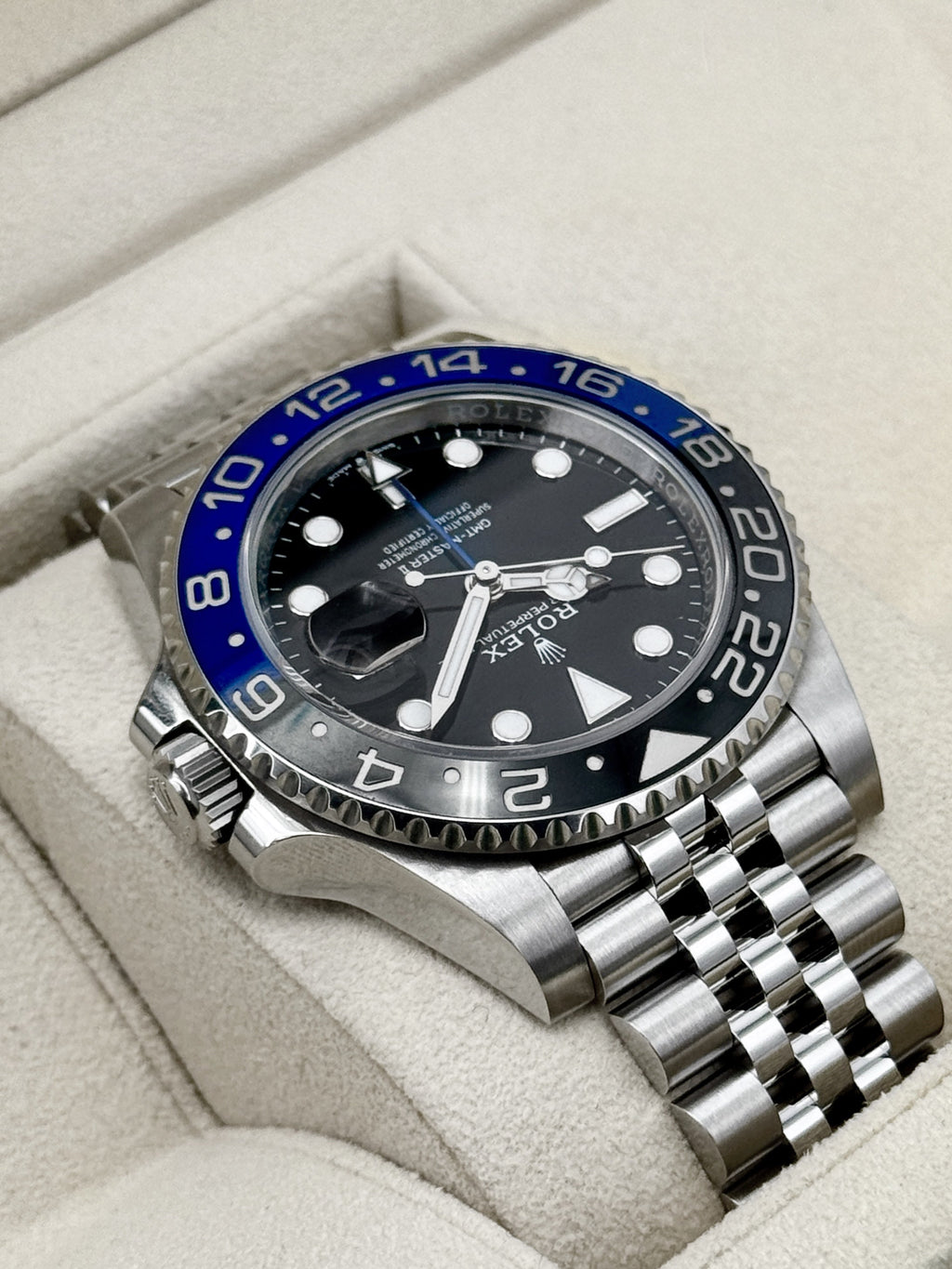 2023 Rolex GMT-Master II "Batgirl" 40mm 126710BLNR Jubilee