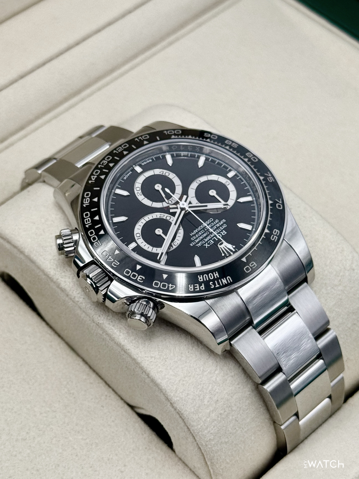 2025 Rolex Daytona 40mm 126500LN Stainless Steel Black Dial