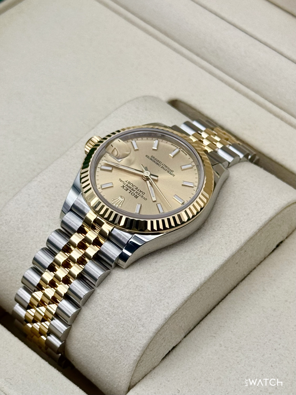 NEW 2026 Rolex Datejust 31mm 278273 Two-Tone Jubilee Champagne Dial