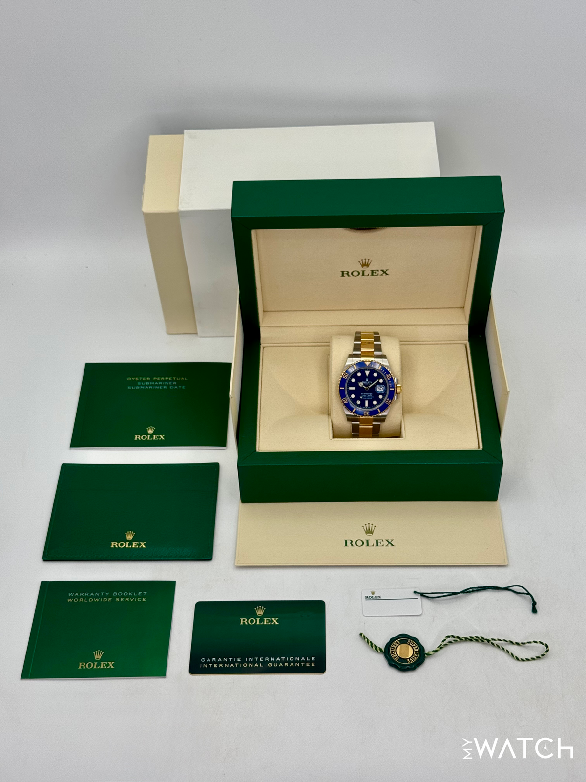 2023 Rolex Submariner "Bluesy" 41mm 126613LB Two-Tone Blue Dial