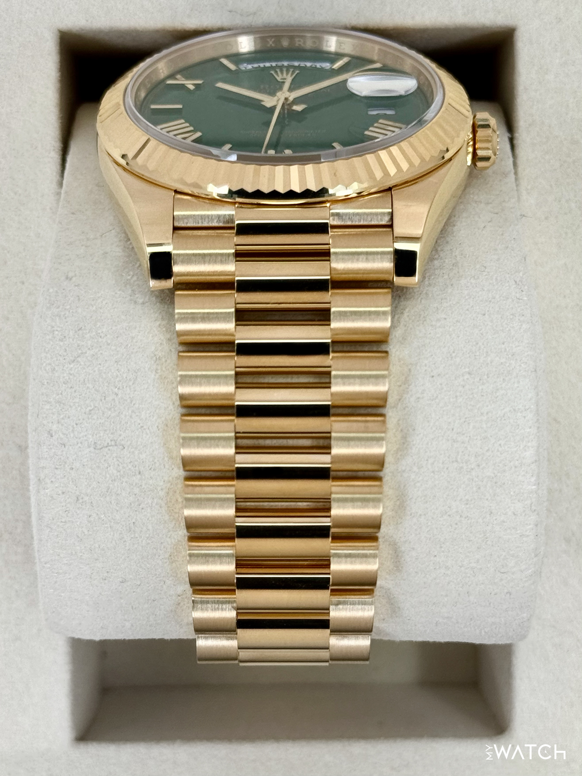 NEW 2026 Rolex Day-Date 40mm 228238 Presidential Green Dial