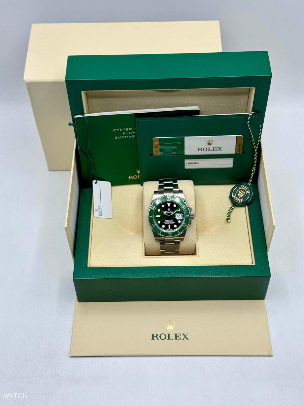 2019 Rolex Submariner “Hulk” 40mm 116610LV Green Dial