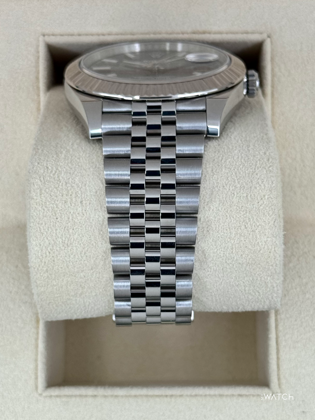 2022 Rolex Datejust 41mm 126334 Stainless Steel Jubilee Blue Motif Dial