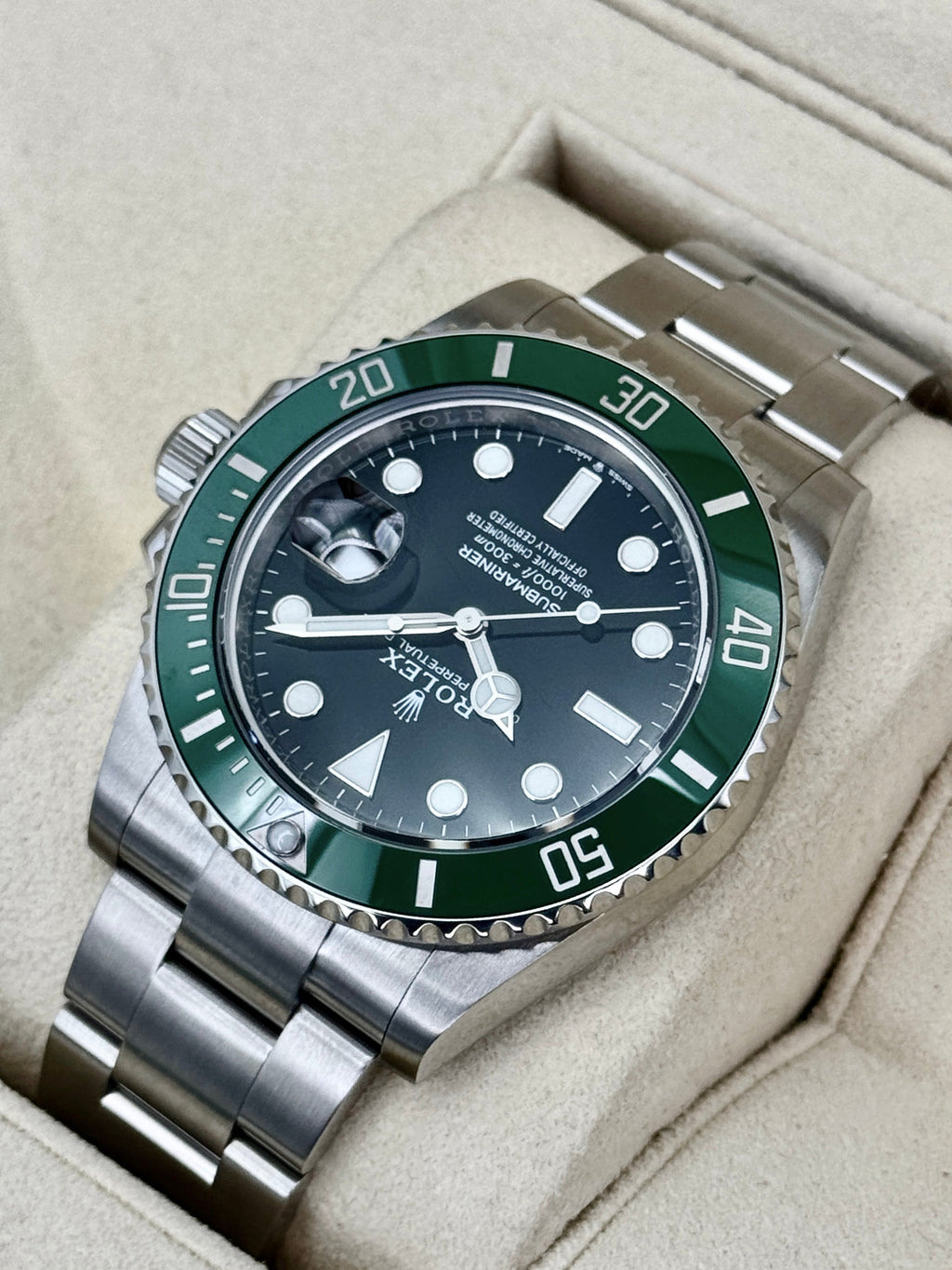 2021 Rolex Submariner "Starbucks" 41mm 126610LV Black Dial