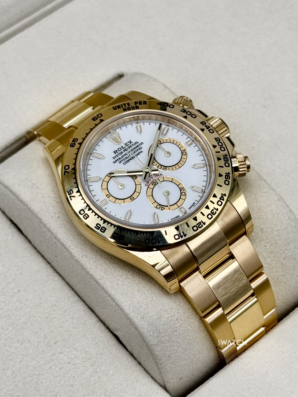 NEW 2026 Rolex Daytona 40mm 126508 18K Yellow Gold White Dial