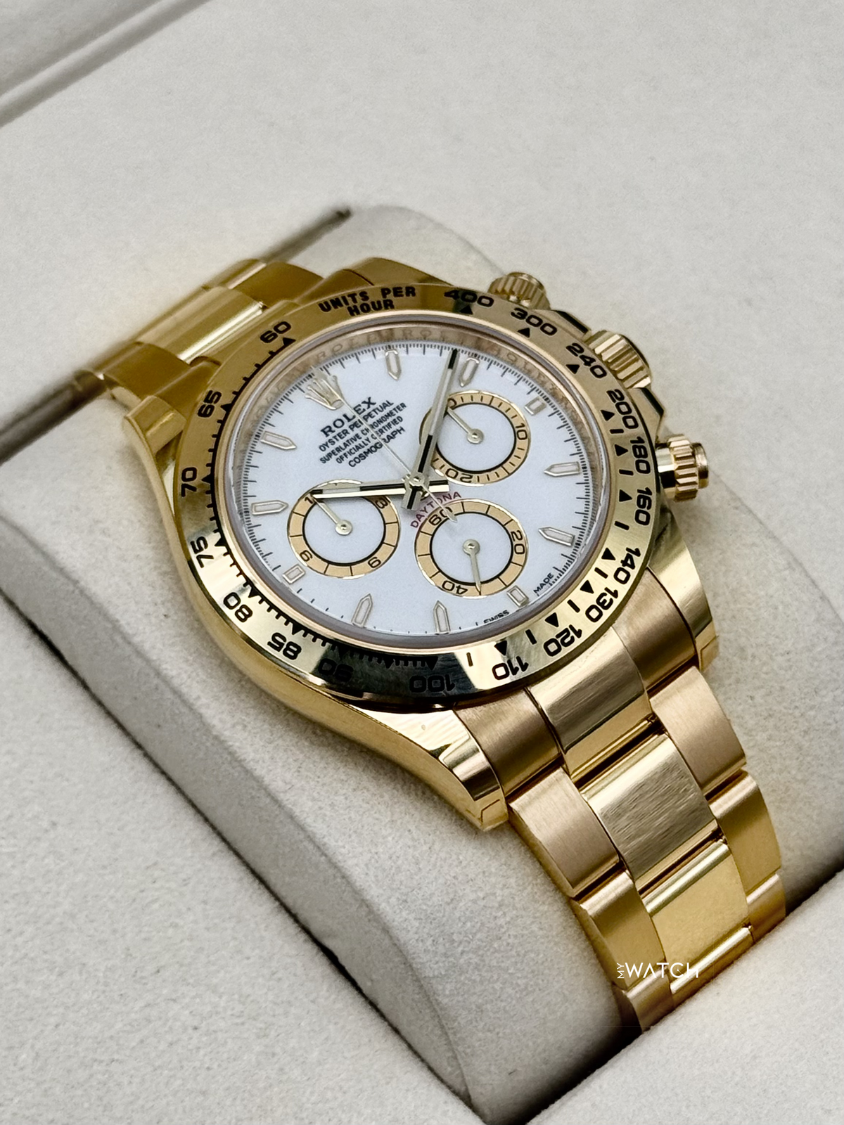 NEW 2026 Rolex Daytona 40mm 126508 18K Yellow Gold White Dial