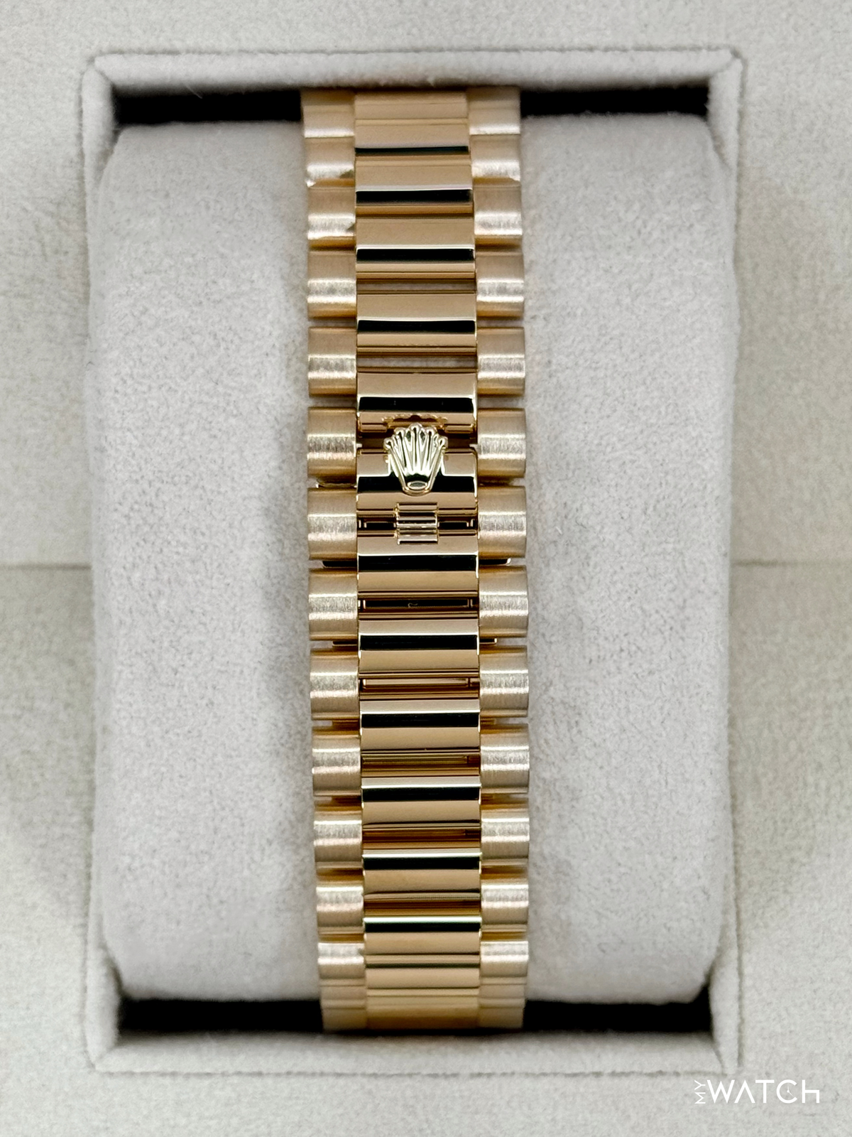 2024 Rolex Day-Date 36mm 128238 Presidential Champagne Diamond Dial
