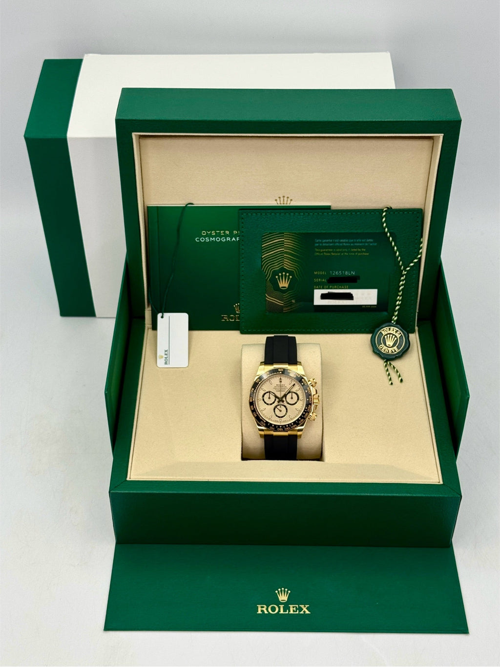 NEW 2026 Rolex Daytona "Pikachu" 40mm 126518LN Oysterflex Champagne Dial