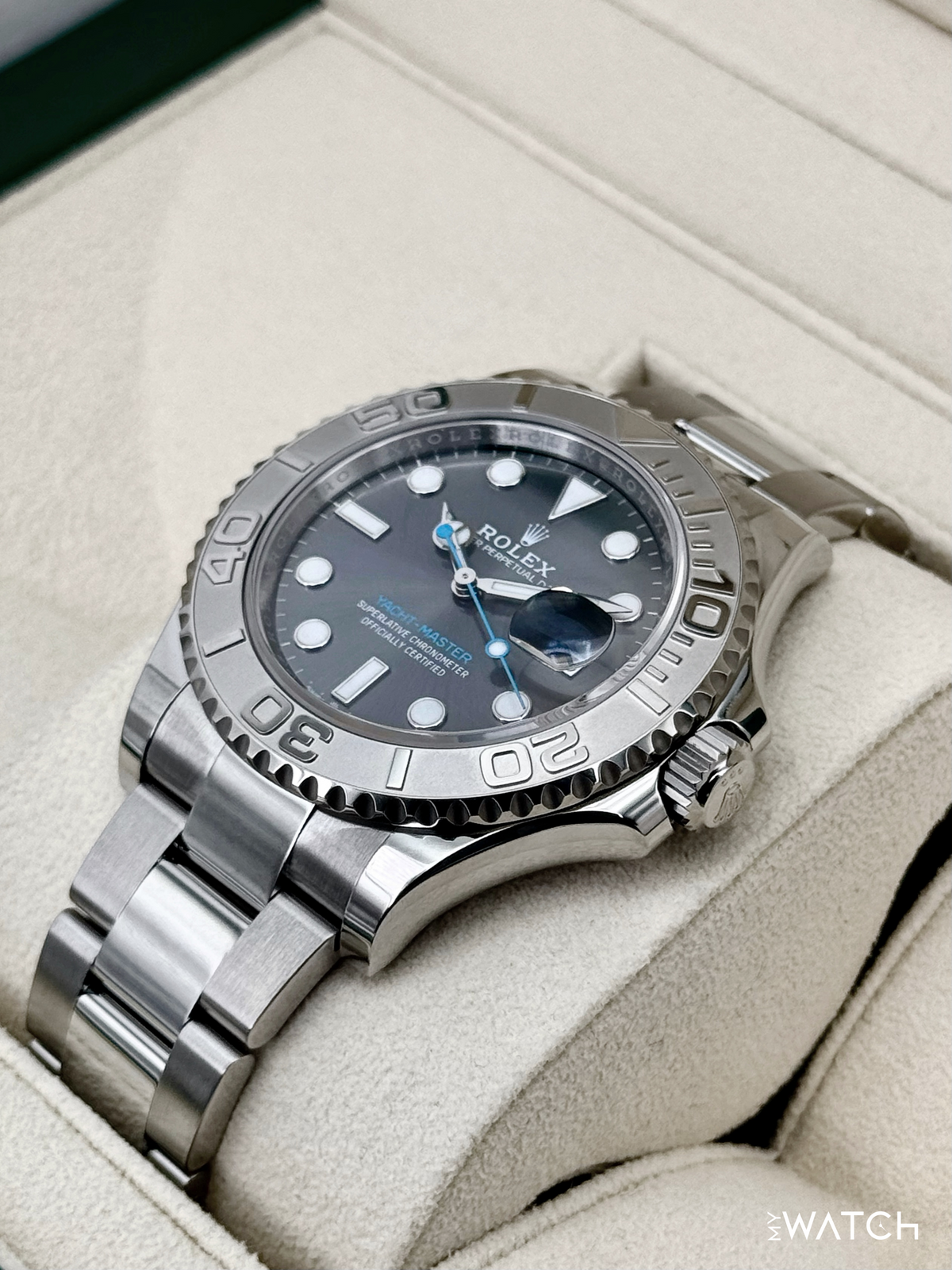 2024 Rolex Yacht-Master 40mm 126622 Stainless Steel Rhodium Dial