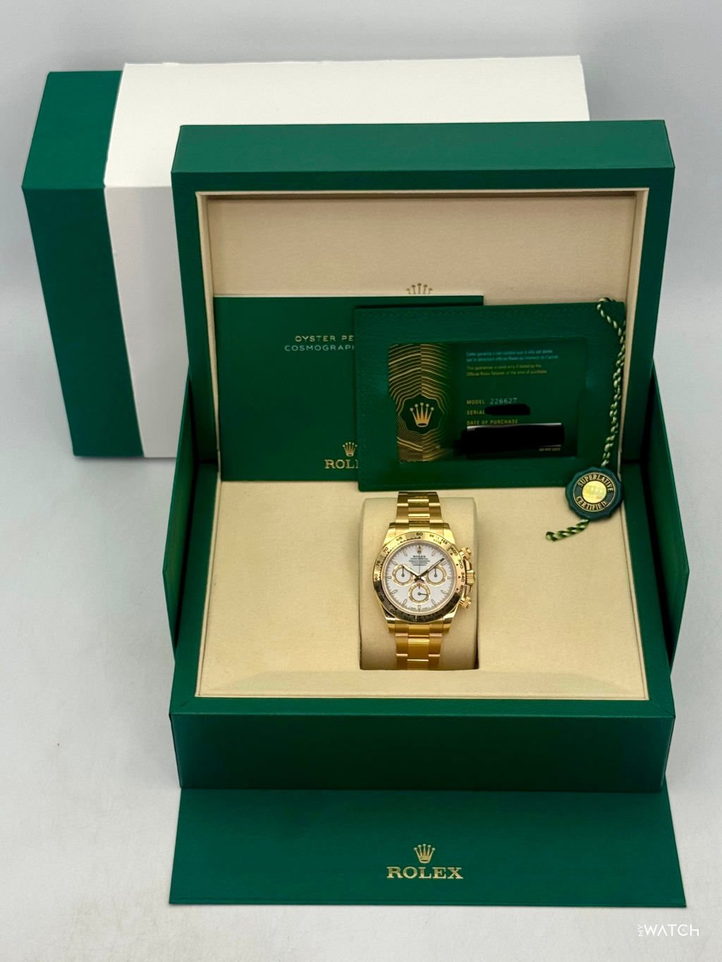 NEW 2026 Rolex Daytona 40mm 126508 18K Yellow Gold White Dial