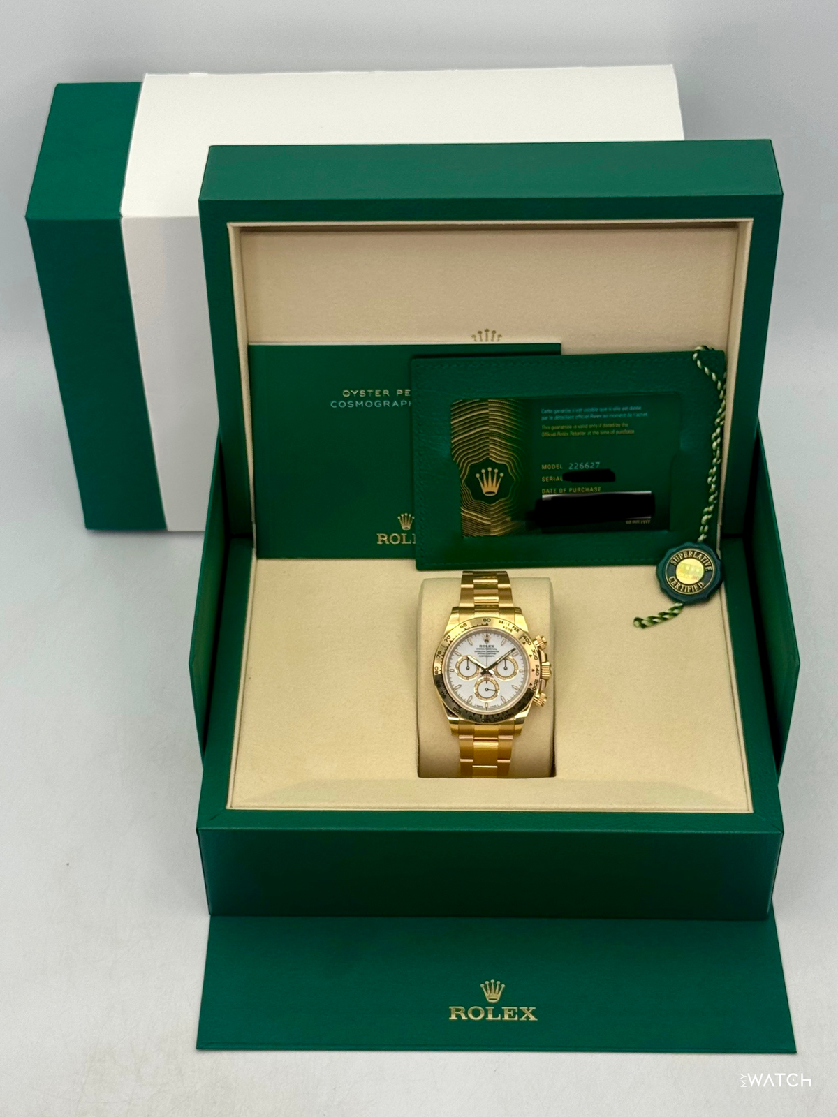 NEW 2026 Rolex Daytona 40mm 126508 18K Yellow Gold White Dial