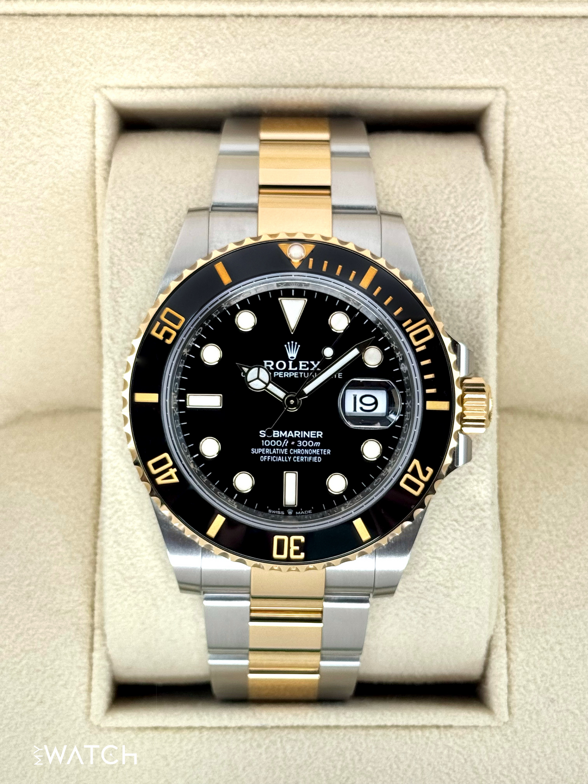 2023 Rolex Submariner 41mm 126613LN Two-Tone Black Dial