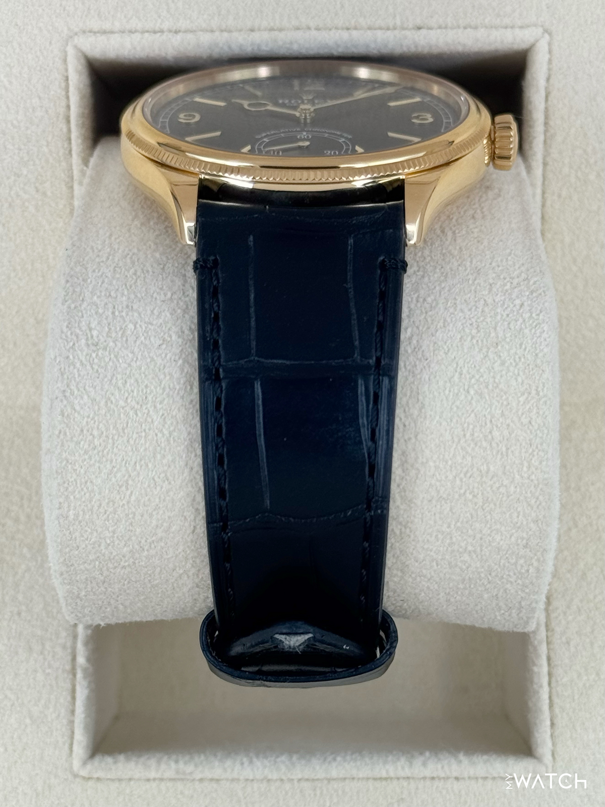 2024 Rolex 1908 39mm 52508 Yellow Gold Black Dial