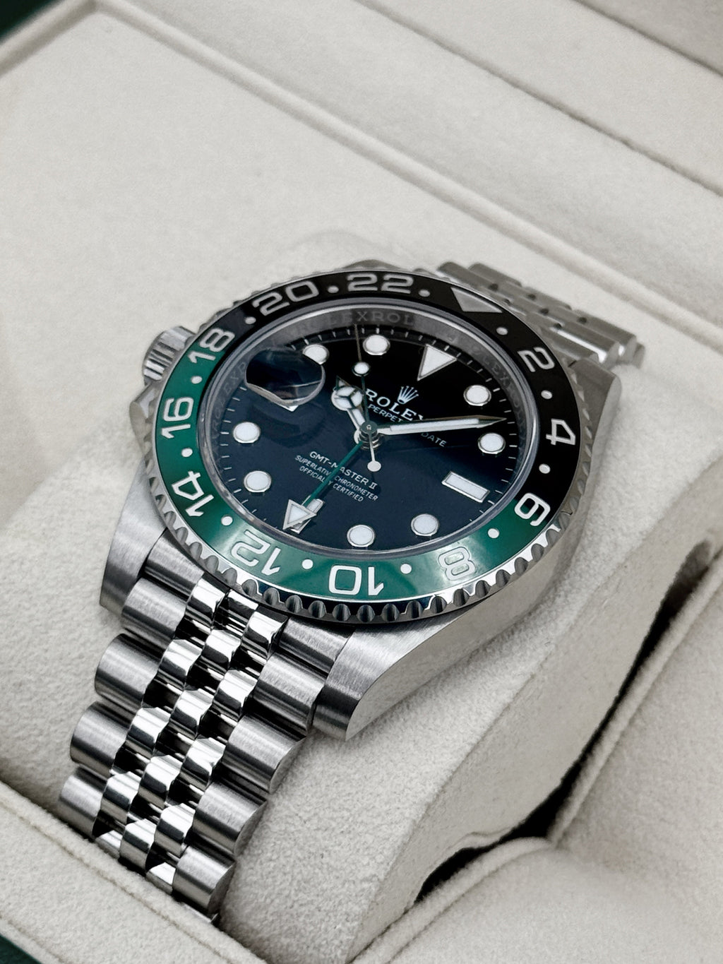 2022 Rolex GMT-Master II "Sprite" 40mm 126720VTNR Jubilee