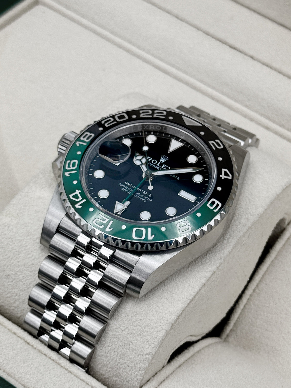 2022 Rolex GMT-Master II "Sprite" 40mm 126720VTNR Jubilee