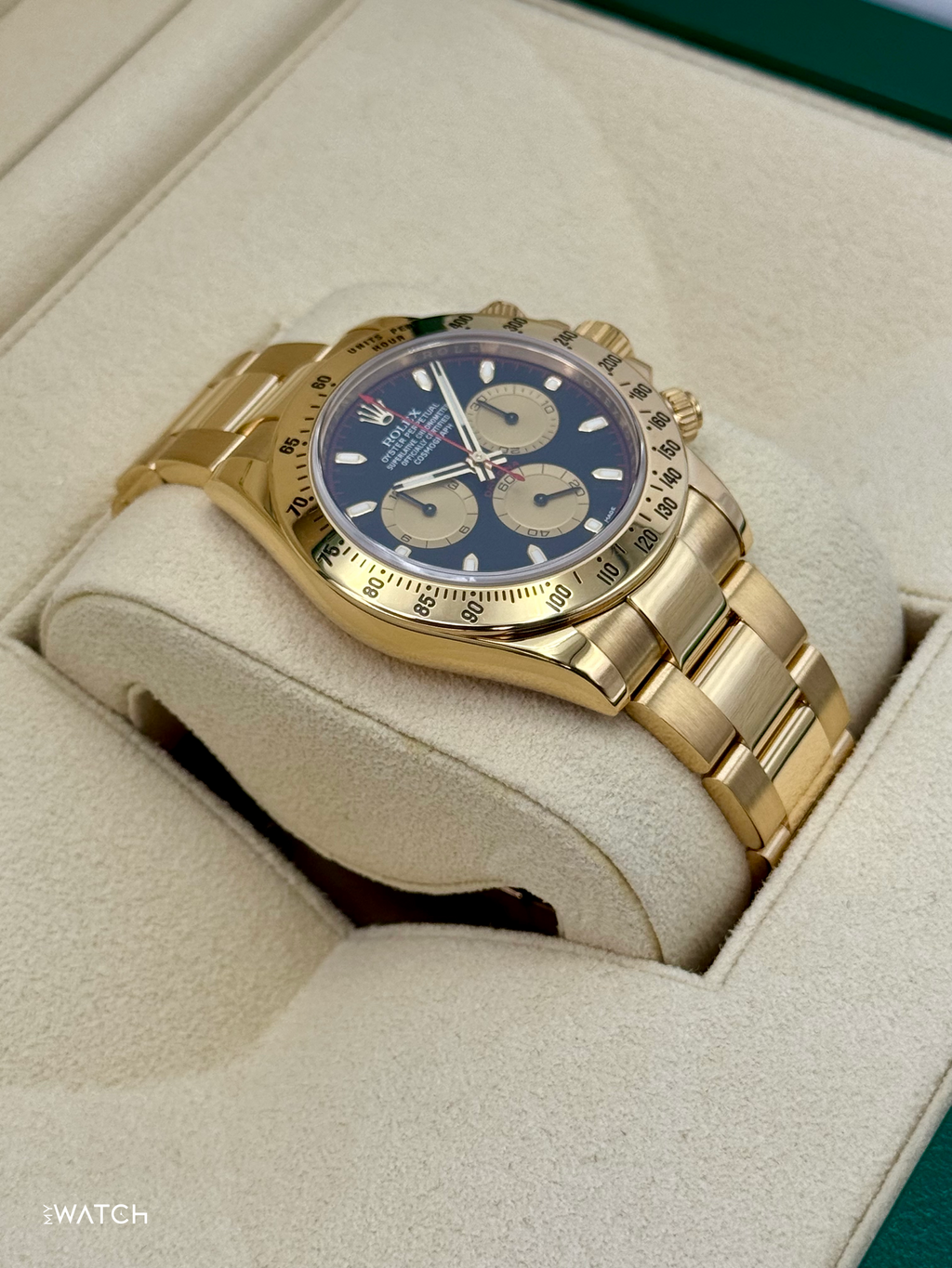 2015 Rolex Daytona "Paul Newman" 40mm 116528 Yellow Gold Black Dial