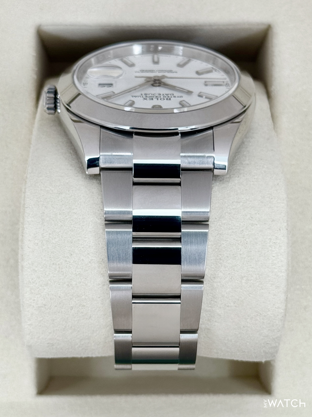 NEW 2026 Rolex Datejust 41mm 126300 Stainless Steel Oyster White Dial