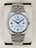 NEW 2026 Rolex Land-Dweller 36mm 127234 Stainless Steel Flat Jubilee White Dial