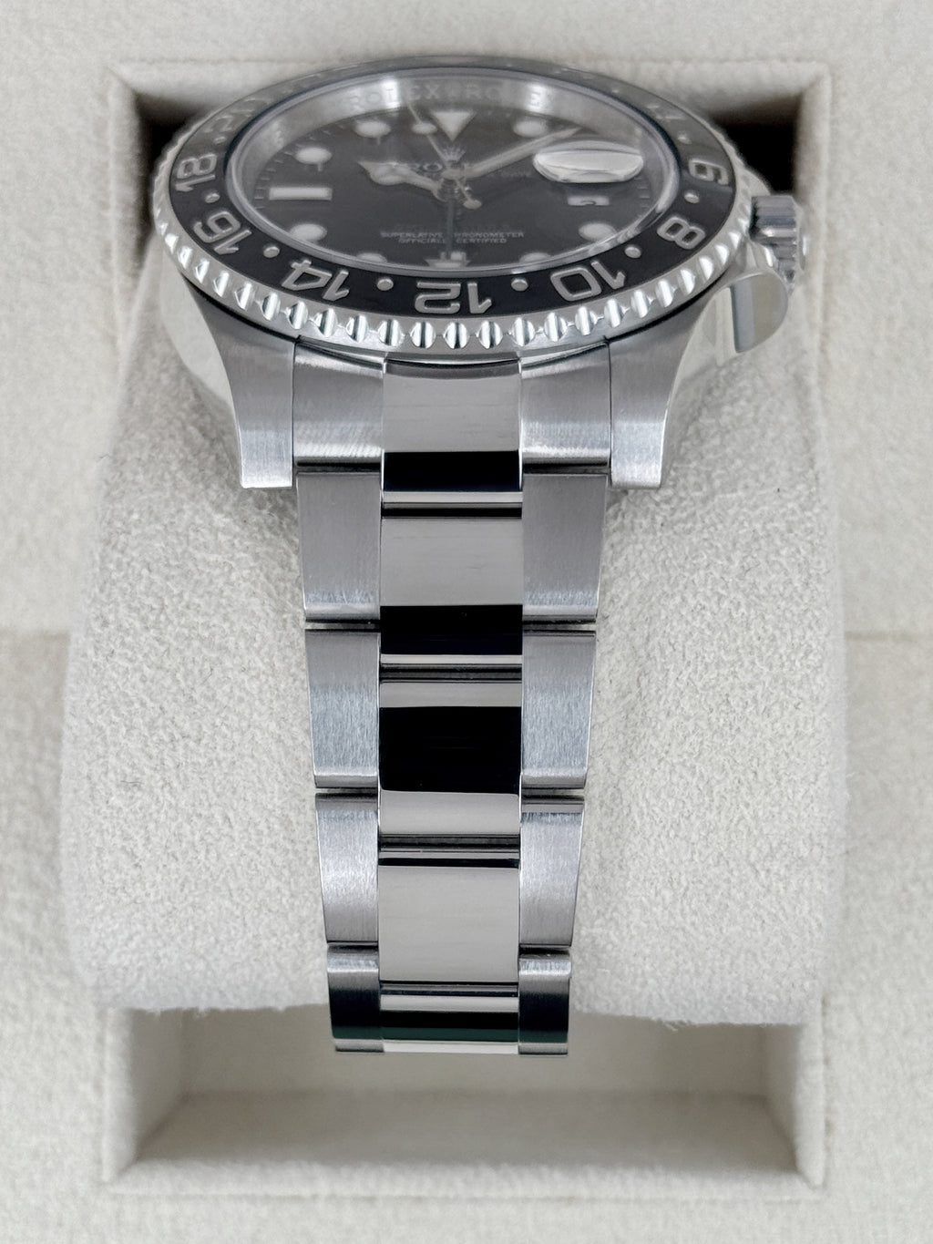 2018 Rolex GMT-Master II 40mm 116710LN Stainless Steel Black Dial