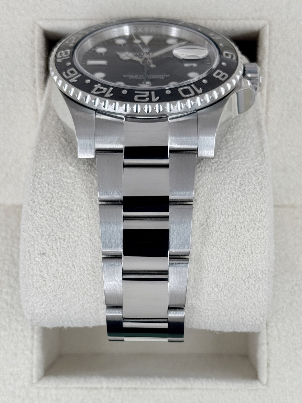 2018 Rolex GMT-Master II 40mm 116710LN Stainless Steel Black Dial