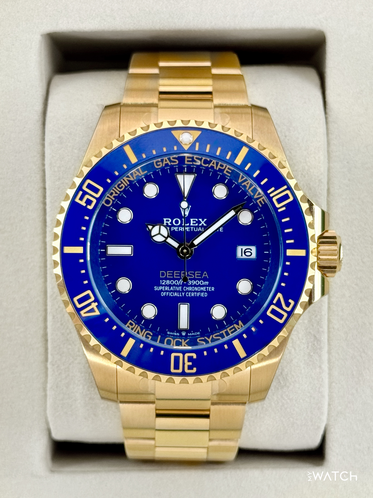 NEW 2026 Rolex Deepsea 44mm 136668LB Yellow Gold Blue Dial (STICKERED)