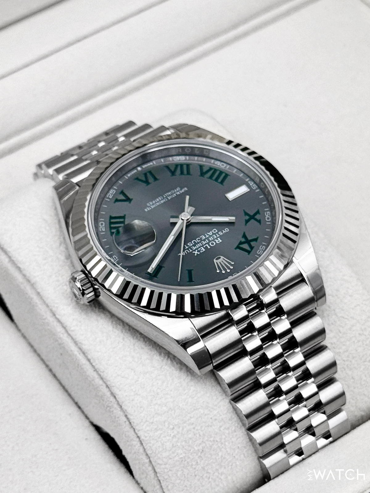 NEW 2026 Rolex Datejust 41mm 126334 Jubilee Wimbledon Dial