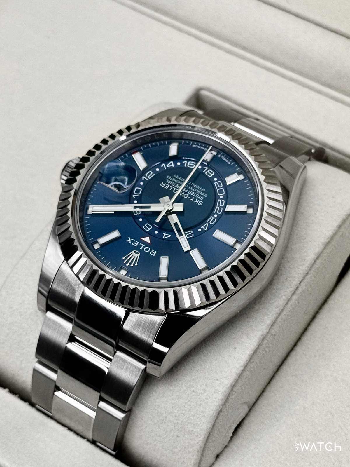 2026 Rolex Sky-Dweller 42mm 336934 Oyster Blue Dial