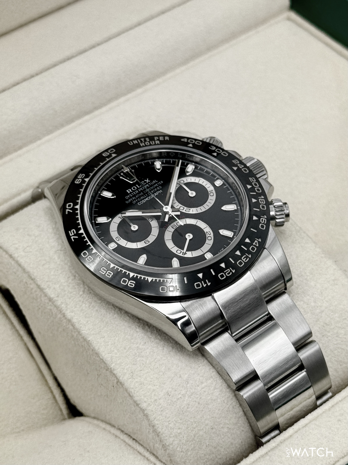 2021 Rolex Daytona 40mm 116500LN Stainless Steel Black Dial