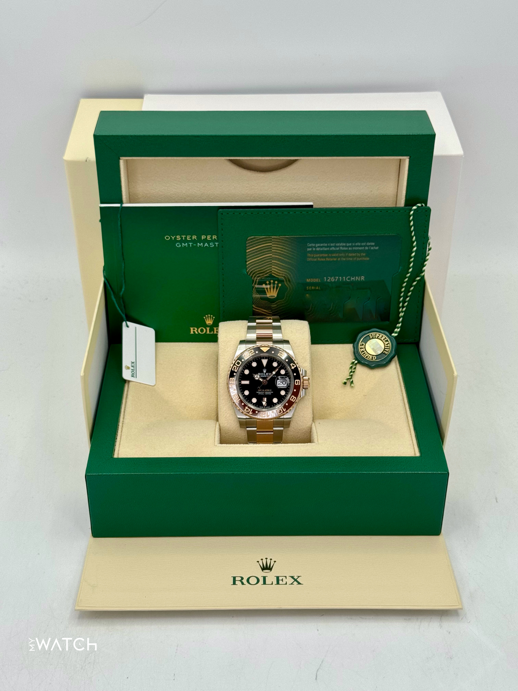 2024 Rolex GMT-Master II "Rootbeer" 40mm 126711CHNR Two-Tone