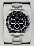 NEW 2026 Rolex Daytona 40mm 126500LN Stainless Steel Black Dial