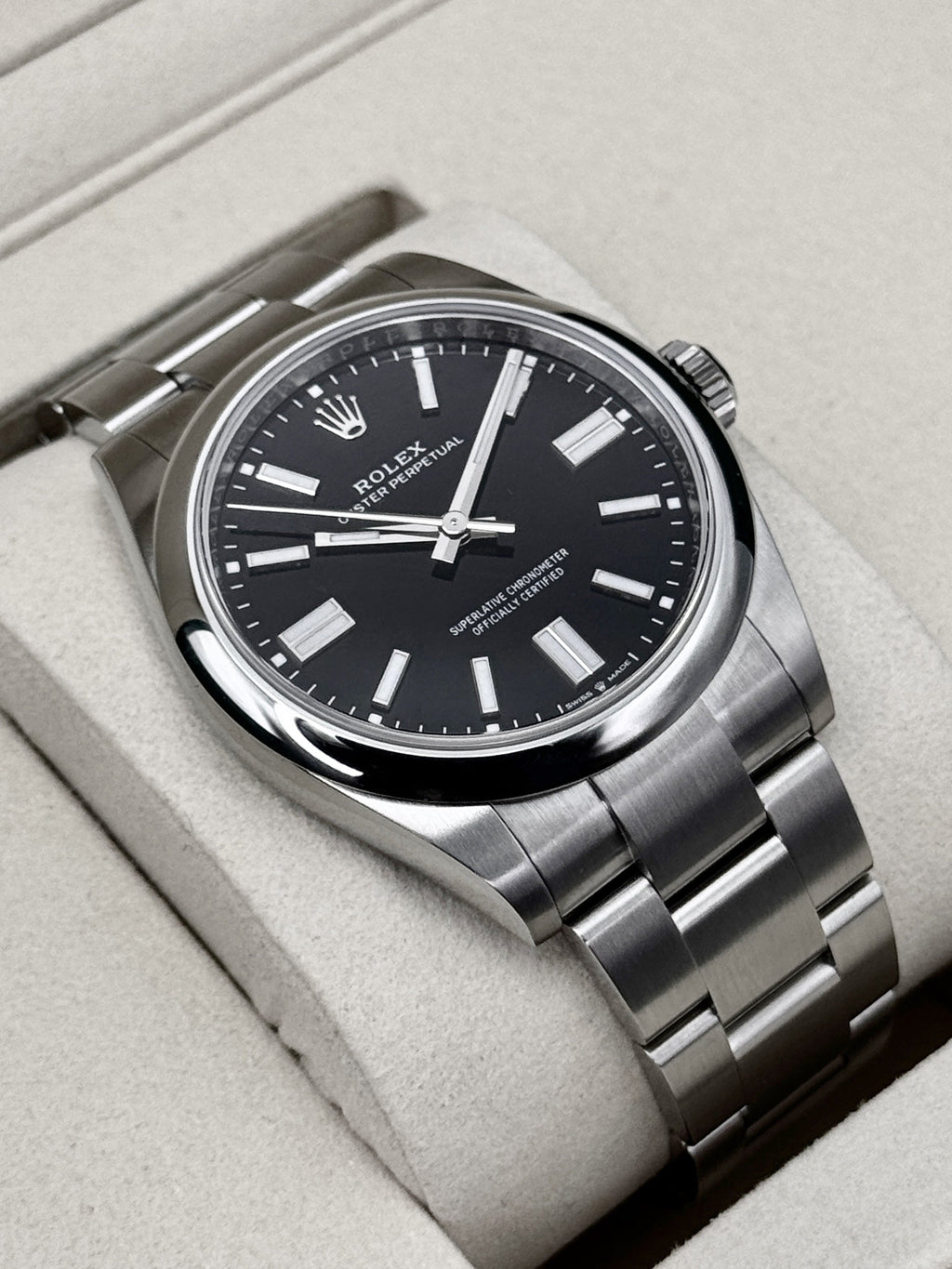 NEW 2026 Rolex Oyster Perpetual 41mm 134300 Black Dial (STICKERED)