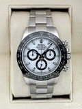 2020 Rolex Daytona 40mm 116500LN Stainless Steel Panda Dial