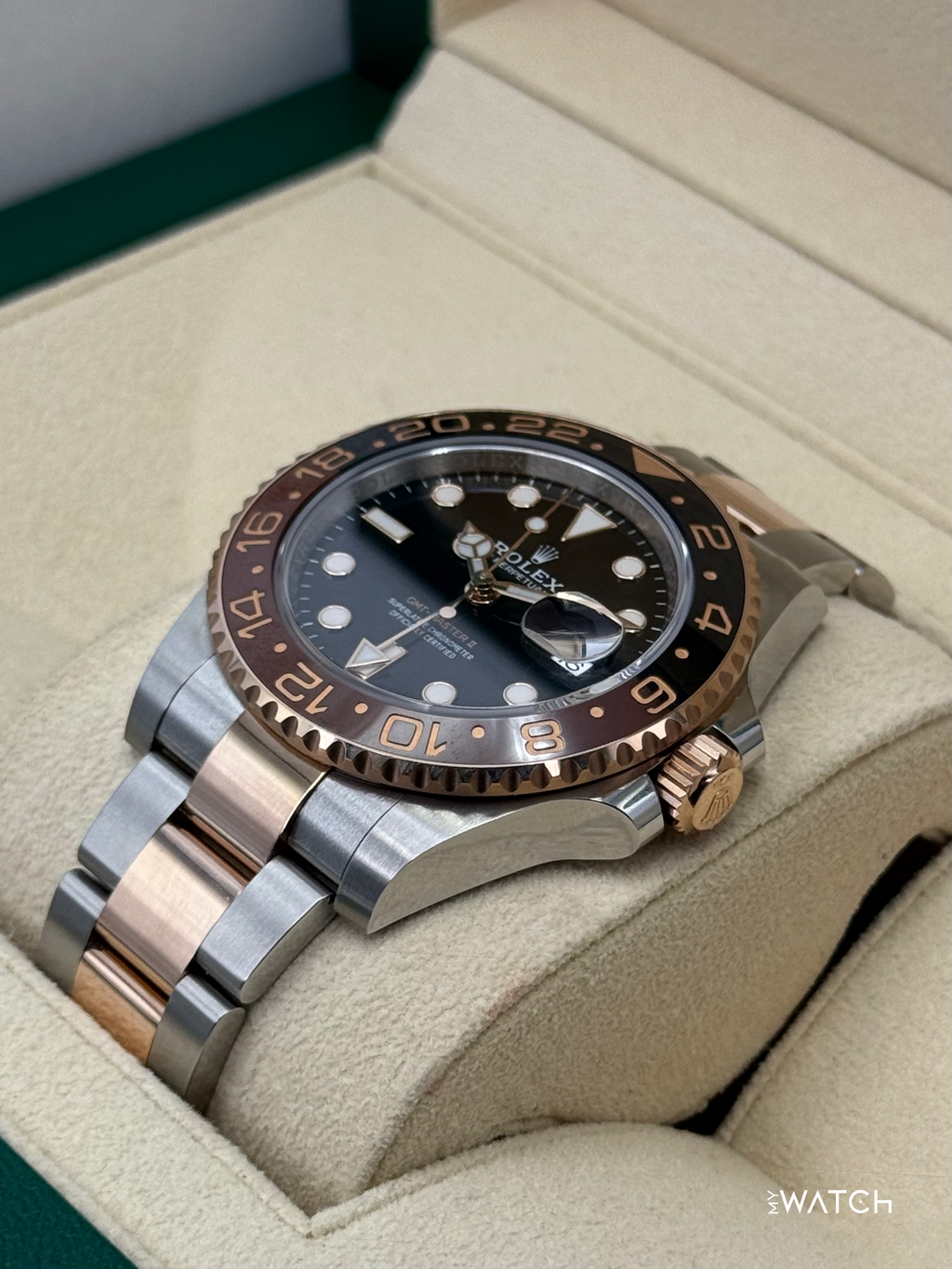 2020 Rolex GMT-Master II "Rootbeer" 40mm 126711CHNR Two-Tone